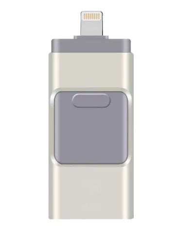 Clé USB 3-en-1 Sauvegarde et transfert pour iPhone,Android et PC