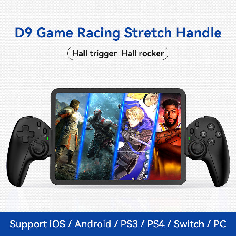 Manette Gaming D9 Premium Bluetooth,Turbo&Multi‑Plateforme