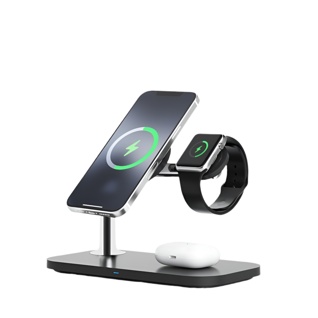 MagSafe Station 3‑en‑1 Recharge SansFil iPhone,Apple Watch AirPods