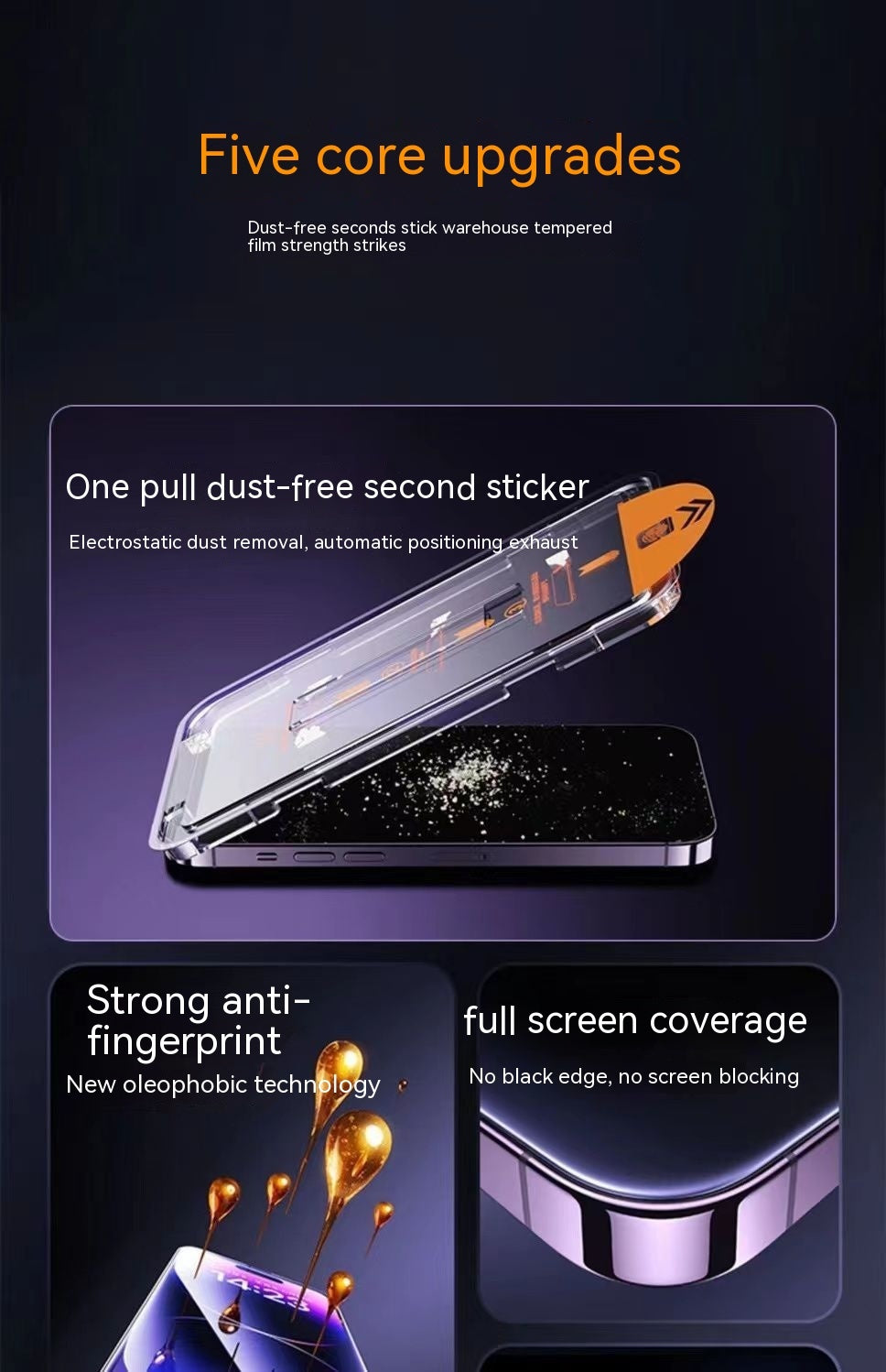 Verre Trempé Pose Express – iPhone 11 à 16 Pro Max