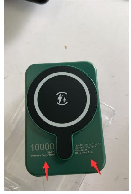 Mini Power Bank magnétique sans fil. Charge rapide MagSafe