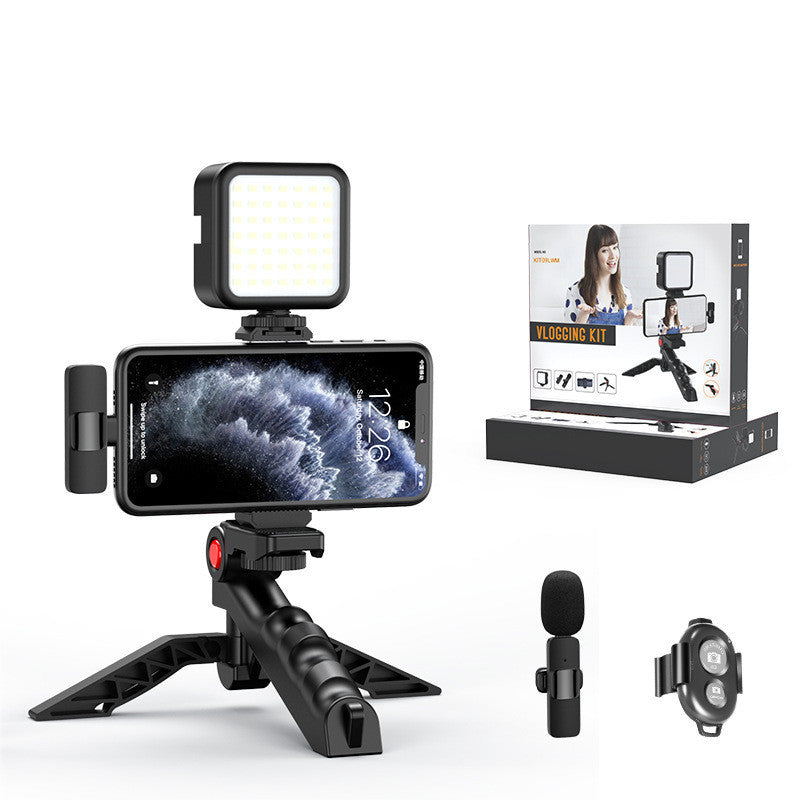 Kit Vlog Pro - Trépied+Micro+ Lumière LED+Télécommande