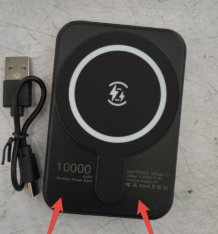 Mini Power Bank magnétique sans fil. Charge rapide MagSafe