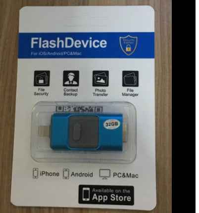Clé USB 3-en-1 Sauvegarde et transfert pour iPhone,Android et PC
