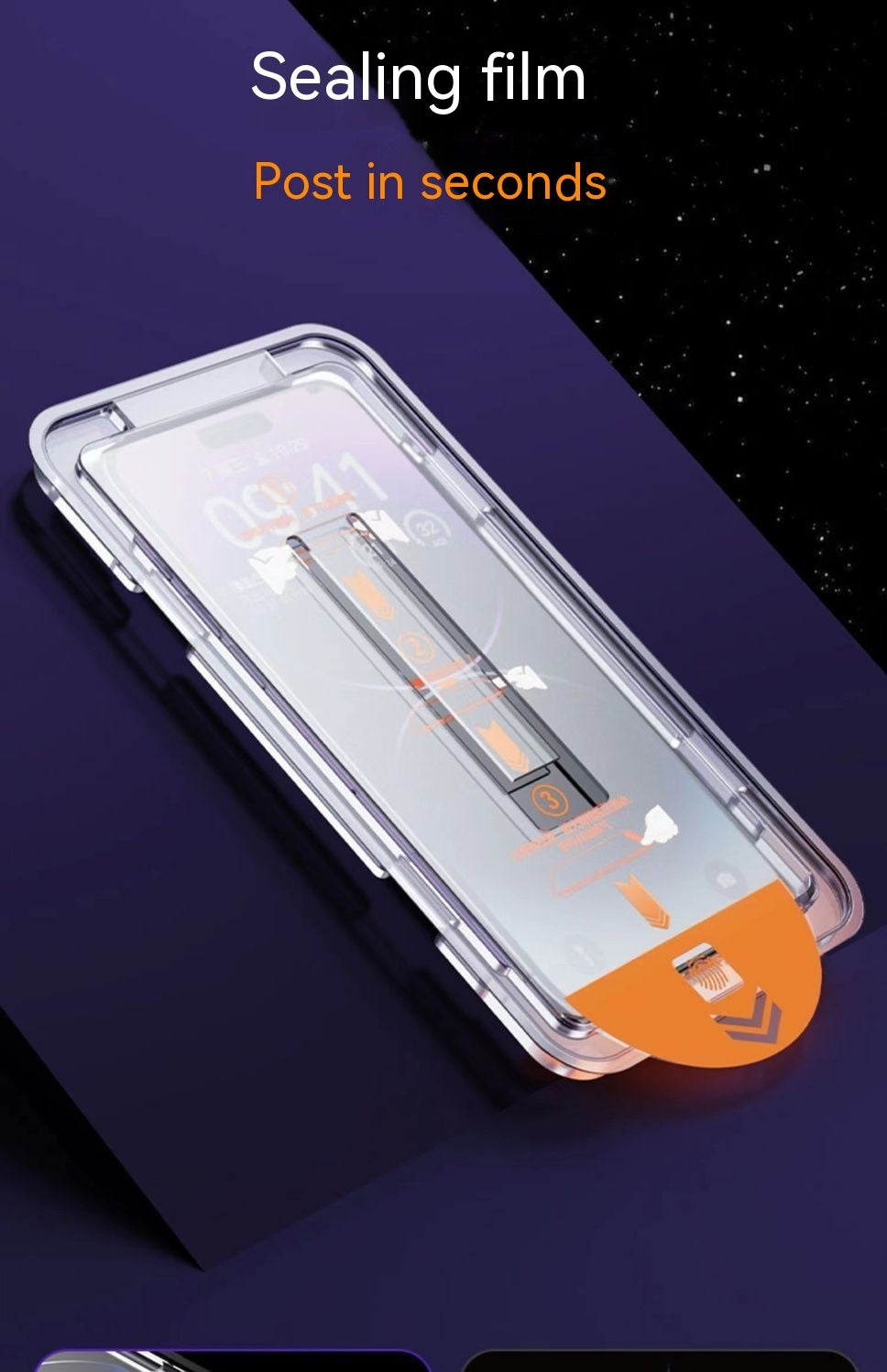 Verre Trempé Pose Express – iPhone 11 à 16 Pro Max