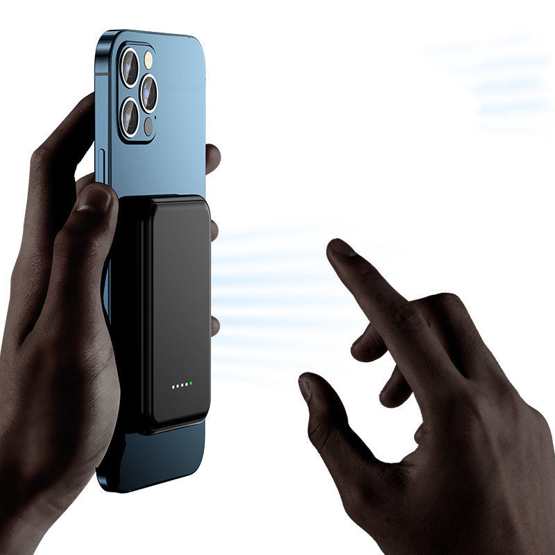 Mini Power Bank magnétique sans fil. Charge rapide MagSafe
