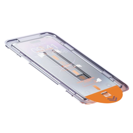 Verre Trempé Pose Express – iPhone 11 à 16 Pro Max