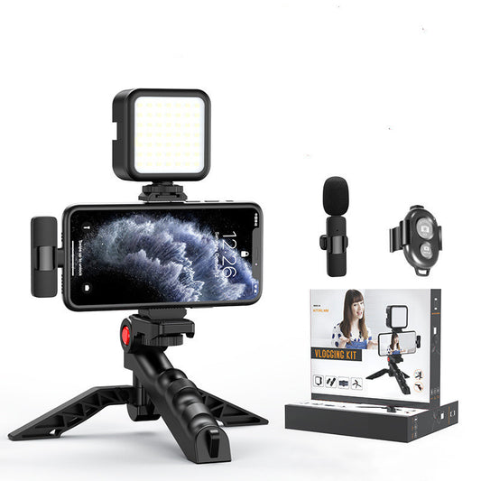 Kit Vlog Pro - Trépied+Micro+ Lumière LED+Télécommande