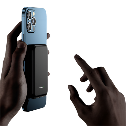 Mini Power Bank magnétique sans fil. Charge rapide MagSafe